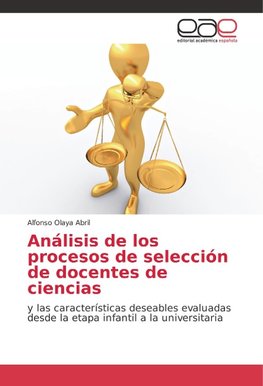 Análisis de los procesos de selección de docentes de ciencias