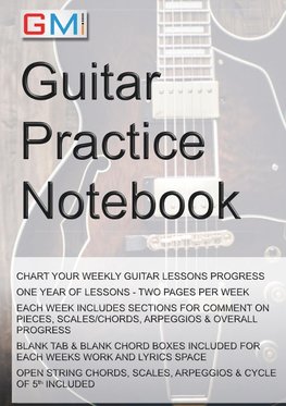 Brockie, G: Guitar Practice Notebook