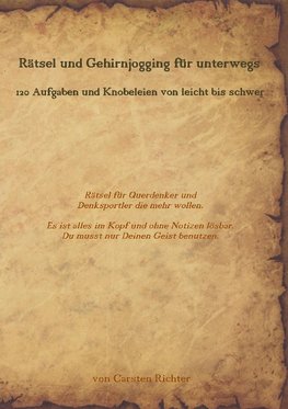 Rätsel und Gehirnjogging für unterwegs