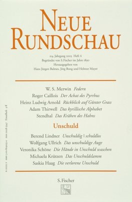 Neue Rundschau 2003/4