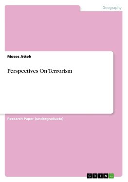 Perspectives On Terrorism