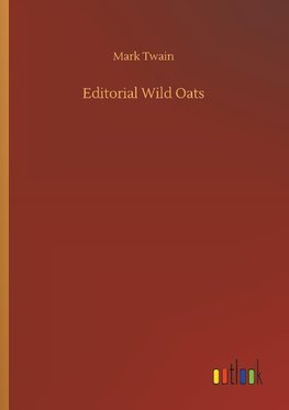 Editorial Wild Oats