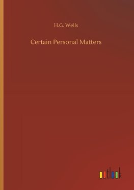 Certain Personal Matters