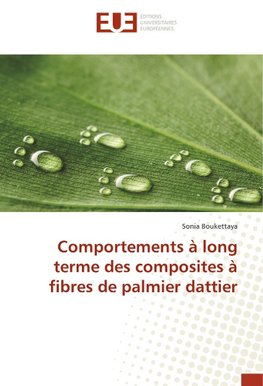 Comportements à long terme des composites à fibres de palmier dattier