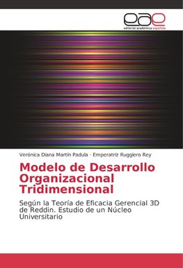 Modelo de Desarrollo Organizacional Tridimensional