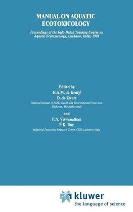 Manual on Aquatic Ecotoxicology