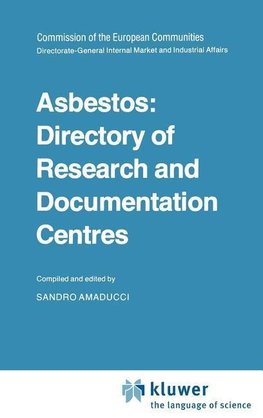 Asbestos: Directory of Research and Documentation Centres