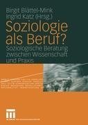 Soziologie als Beruf?