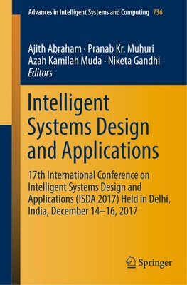 Intelligent Systems Design and Applications