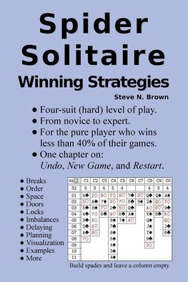 Spider Solitaire Winning Strategies