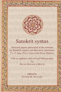 Sanskrit syntax