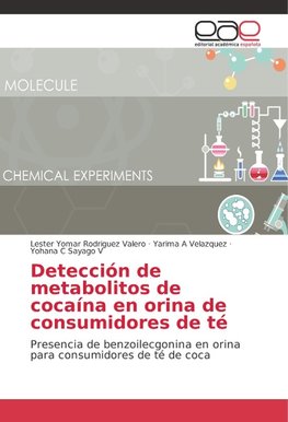 Detección de metabolitos de cocaína en orina de consumidores de té