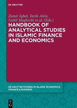 Handbook of Analytical Studies in Islamic Finance and Economics