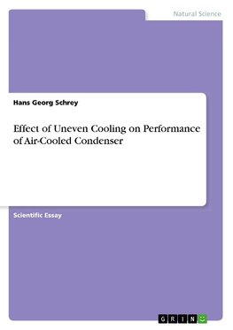 Effect of Uneven Cooling on Performance of Air-Cooled Condenser