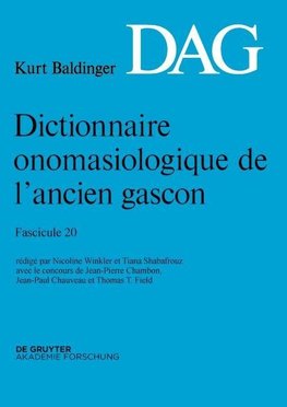 Dictionnaire onomasiologique de l'ancien gascon (DAG). Fasci