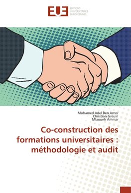 Co-construction des formations universitaires : méthodologie et audit