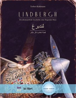 Lindbergh. Kinderbuch Deutsch-Arabisch mit MP3-Hörbuch zum Herunterladen