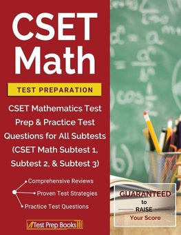 Test Prep Books: CSET Math Test Preparation