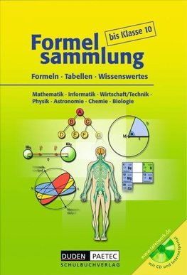 Formelsammlung bis Klasse 10 mit CD-ROM