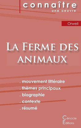 Fiche de lecture La Ferme des animaux de George Orwell (Analyse littéraire de référence et résumé complet)