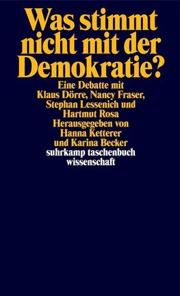 Was stimmt nicht mit der Demokratie?