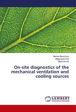 On-site diagnostics of the mechanical ventilation and cooling sources