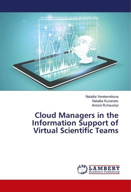 Cloud Managers in the Information Support of Virtual Scientific Teams