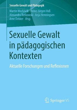 Sexuelle Gewalt in pädagogischen Kontexten