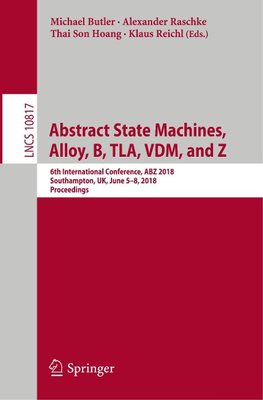 Abstract State Machines, Alloy, B, TLA, VDM, and Z