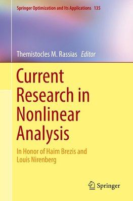 Current Research in Nonlinear Analysis