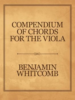 Compendium of Chords for the Viola