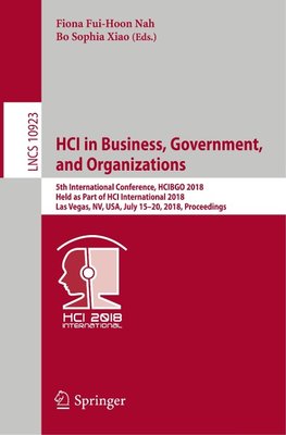 HCI in Business, Government, and Organizations