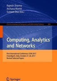 Computing, Analytics and Networks