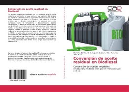 Conversión de aceite residual en Biodiesel