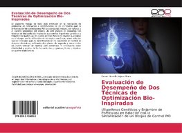 Evaluación de Desempeño de Dos Técnicas de Optimización Bio-Inspiradas