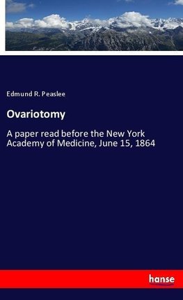 Ovariotomy