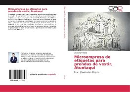 Microempresa de etiquetas para prendas de vestir, Atuntaqui