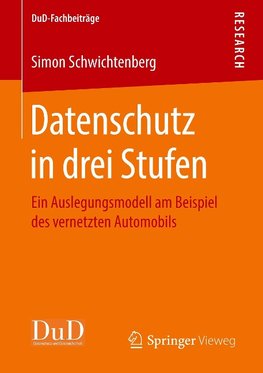 Datenschutz in drei Stufen