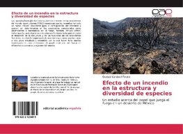 Efecto de un incendio en la estructura y diversidad de especies