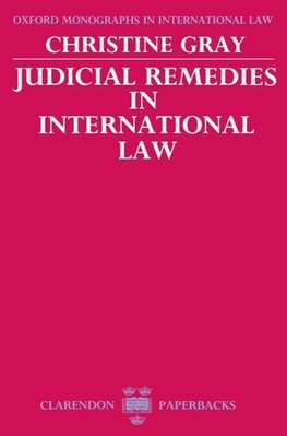 Judicial Remedies in International Law