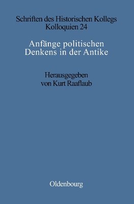 Anfänge politischen Denkens in der Antike