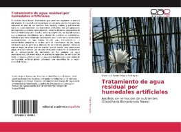 Tratamiento de agua residual por humedales artificiales