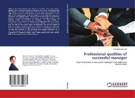 Professional qualities of successful manager