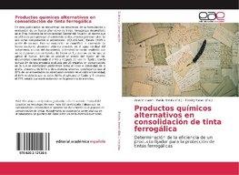 Productos químicos alternativos en consolidación de tinta ferrogálica