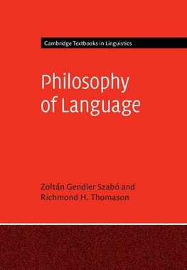 Szabo, Z: Cambridge Textbooks in Linguistics