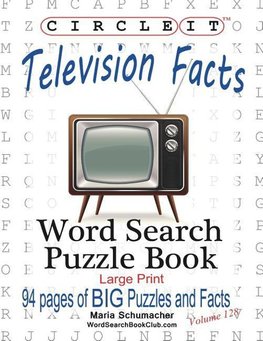 Circle It, Television Facts, Word Search, Puzzle Book