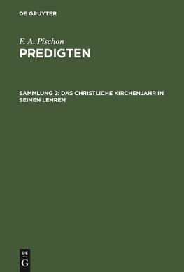 Das christliche Kirchenjahr in seinen Lehren