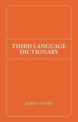 Third Language Dictionary