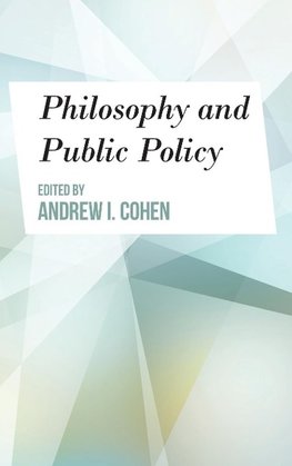 Philosophy and Public Policy