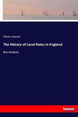 The History of Local Rates in England